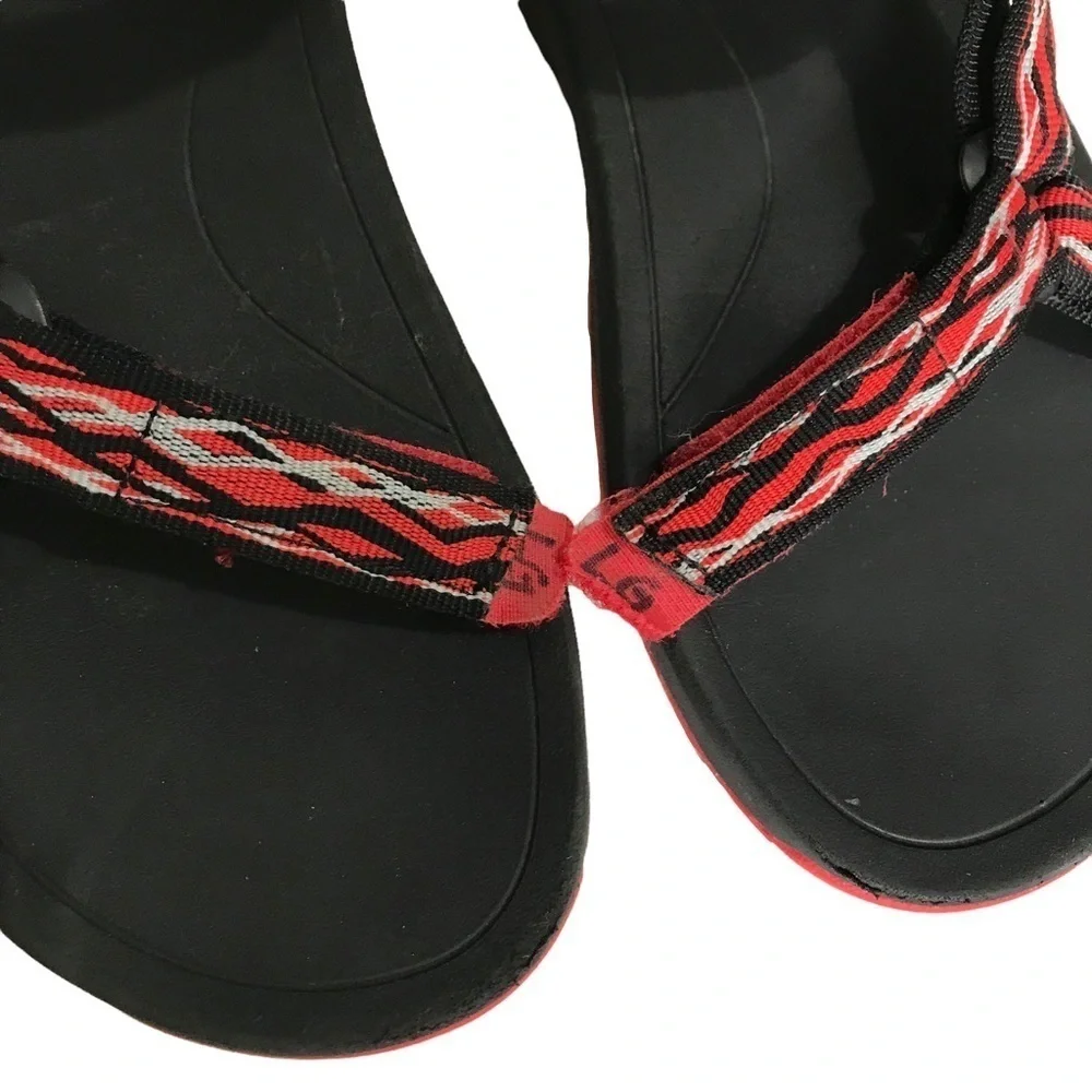 TEVA Red/Black Hurricane XLT 2 Sandals Size 3